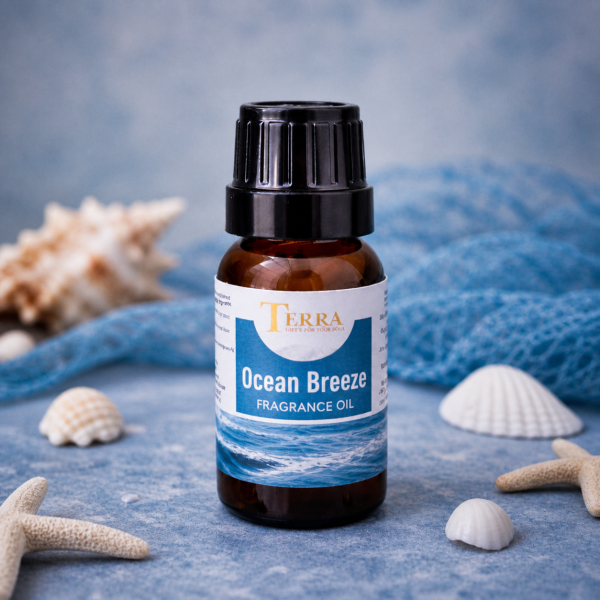 Ocean Breeze Fragrance Oil 15ml for Diffuser | Long Lasting Fresh Ocean Scent for Home & Office